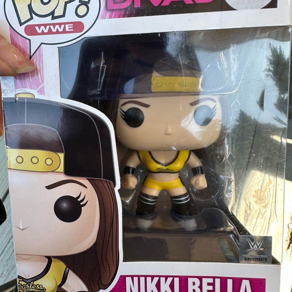Funko WWE Nikki Bella Pop Vinyl - Yellow and Black